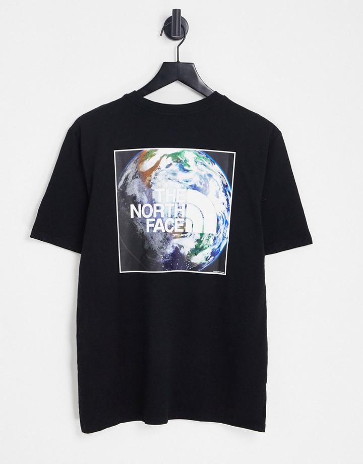 The North Face Red Box Printed T-shirt In Black
