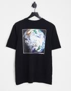 The North Face Red Box Printed T-shirt In Black