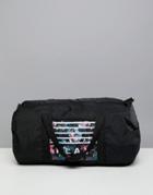 Only Play Tropical Print Gym Bag - Black