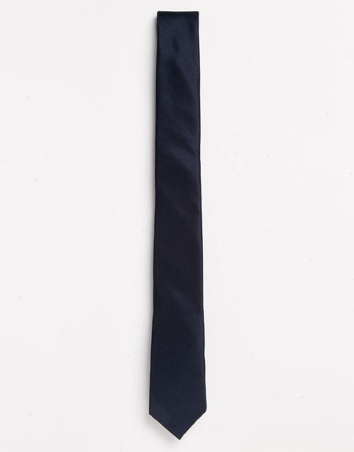 Selected Homme Plain Tie - Purple