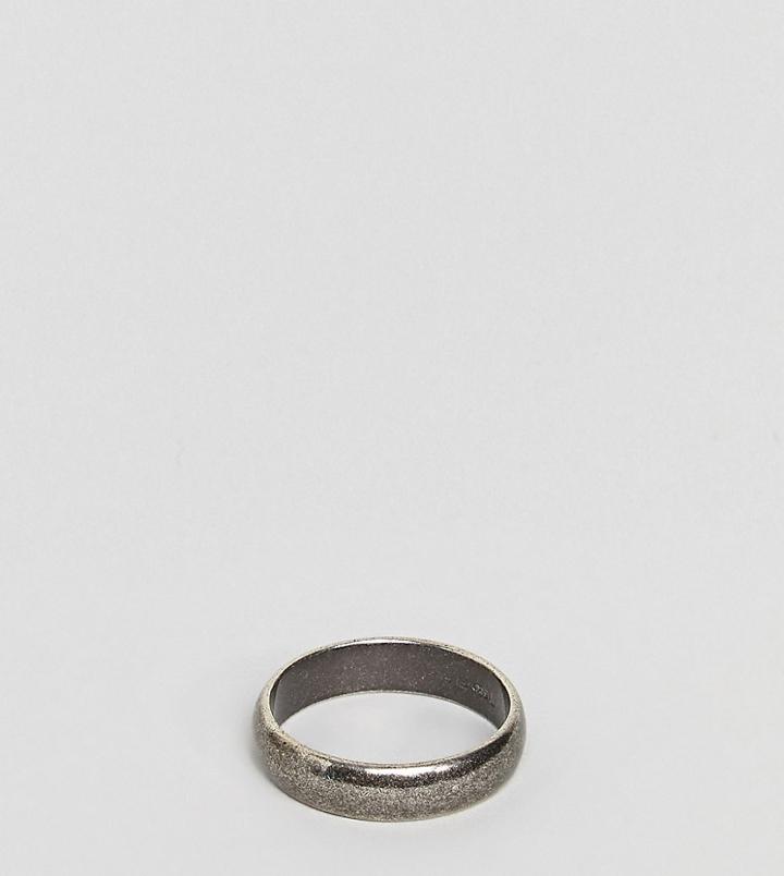 Simon Carter Band Ring In Sterling Silver - Silver