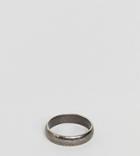 Simon Carter Band Ring In Sterling Silver - Silver