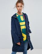 Vero Moda Oversize Lightweight Festival Parka - Navy