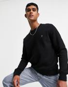 French Connection Crew Neck Sweatshirt In Black