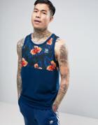 Adidas Skateboarding Leaf Tank Bj8672 - Blue