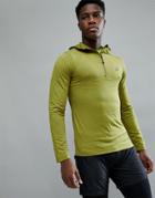 Asics Running Hoodie In Green 144015-4035 - Green