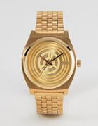 Nixon X Star Wars C-3po Time Teller Bracelet Watch In Gold - Gold