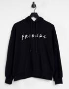 Na-kd X Friends Organic Cotton Oversized Hoodie In Black