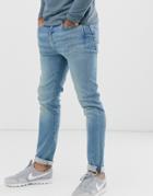 Levi's 510 Skinny Fit Jeans In Jafar Advanced Light Wash-blue