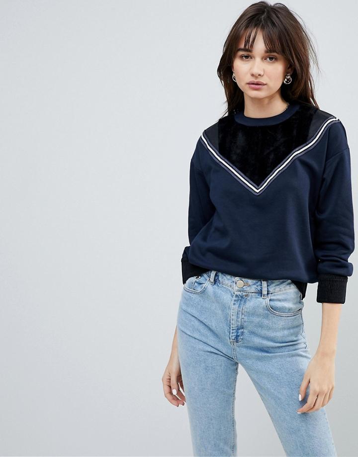 Cubic Serena Sweatshirt - Navy
