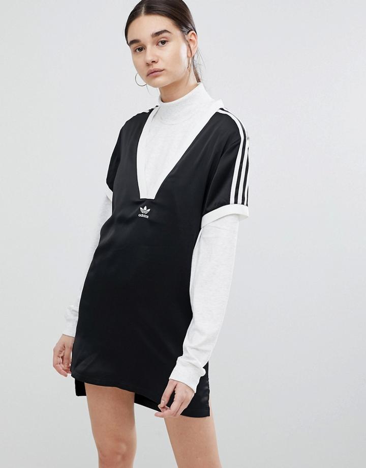 Adidas Originals Fashion League Dress In Black - Black