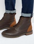 Call It Spring Praywien Laceup Boots - Brown