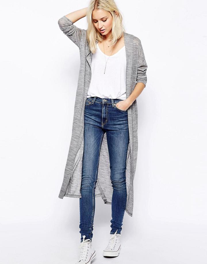 Weekday Thursday High Rise Skinny Jeans - Blue