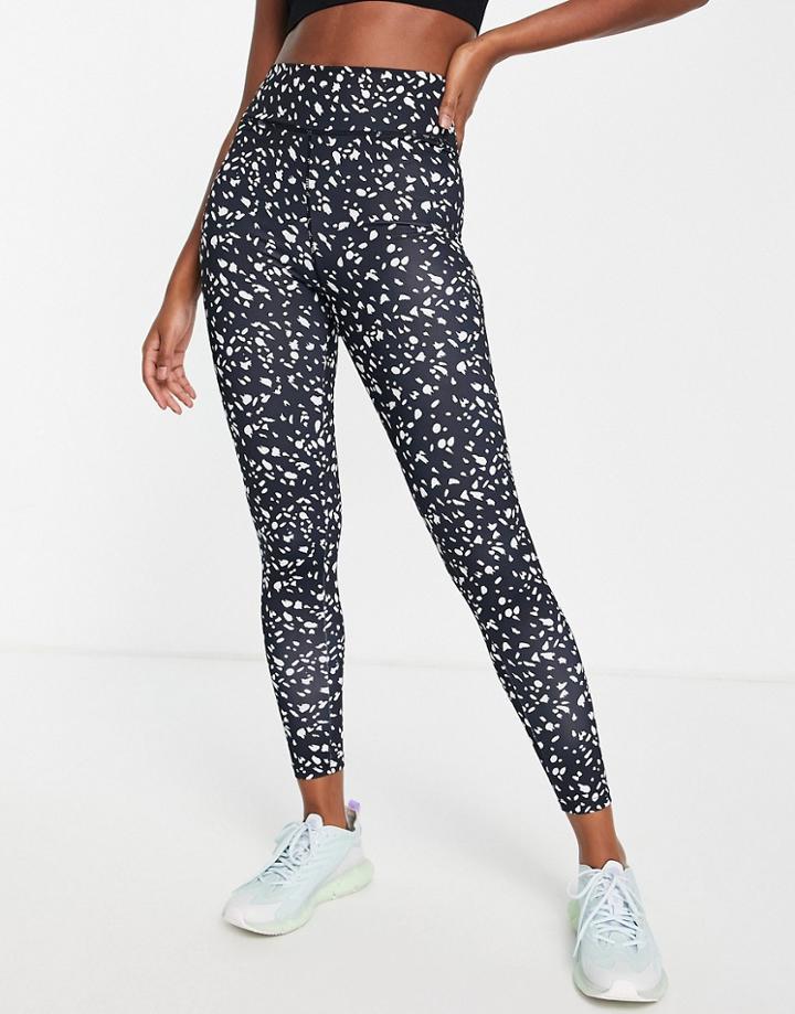 Miss Selfridge Athleisure Non-print Leggings-multi