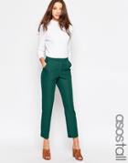 Asos Tall Textured Cigarette Pant - Wine $26.00