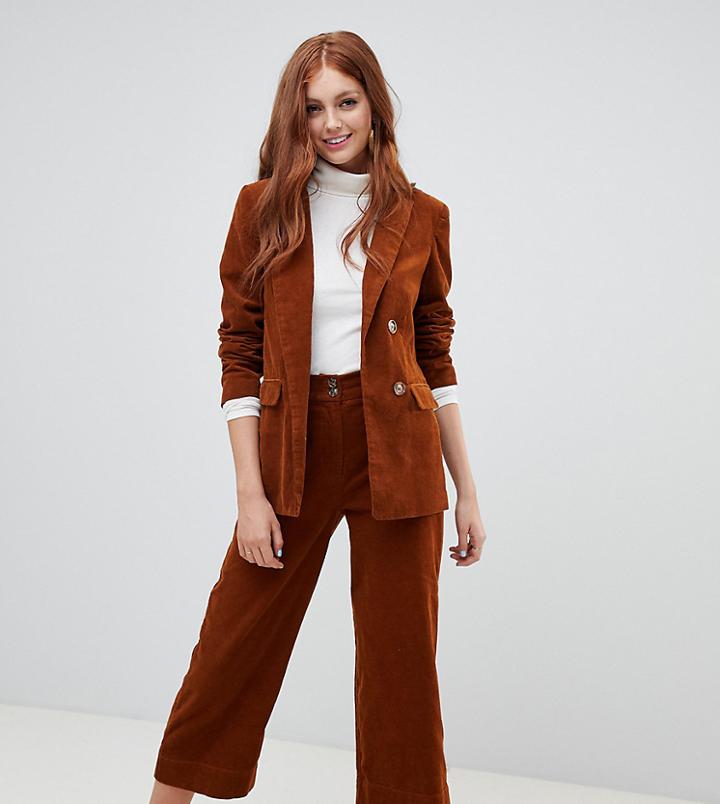 New Look Corduroy Crop Pants Two-piece
