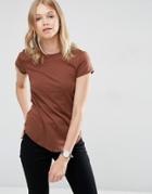Asos The Ultimate Crew Neck T-shirt - Brown