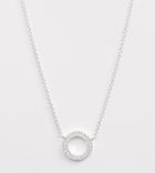 Thomas Sabo Sterling Silver Zirconia Circle Necklace - Silver