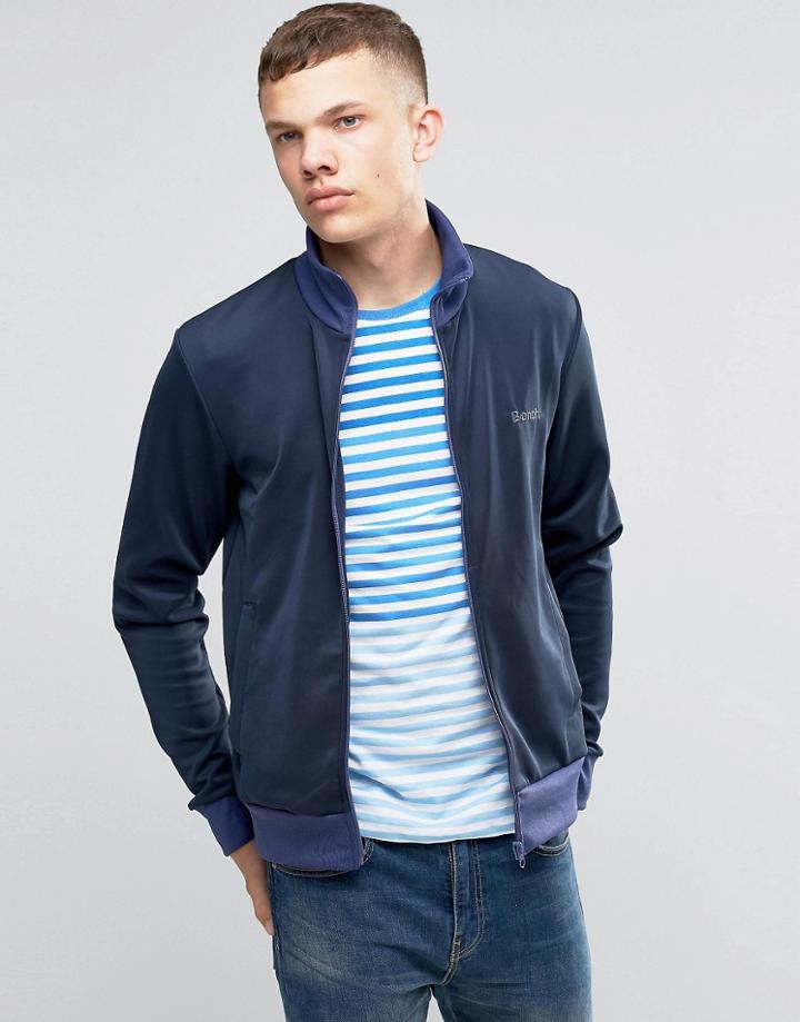 Bench Zip Through Track Jacket - Navy