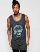 Wasted Youth Venice Beach Tank - Black