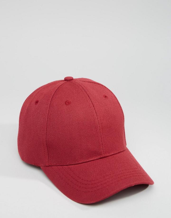 Gregory's Baseball Cap In Rust - Red