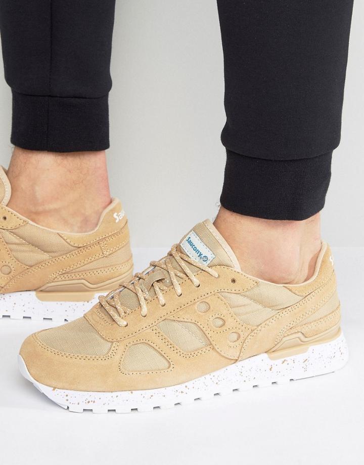 Saucony Shadow Original Ripstop Sneakers In Tan S70300-1 - Tan