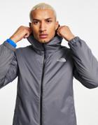 The North Face Quest Insulated Jacket In Grey-black