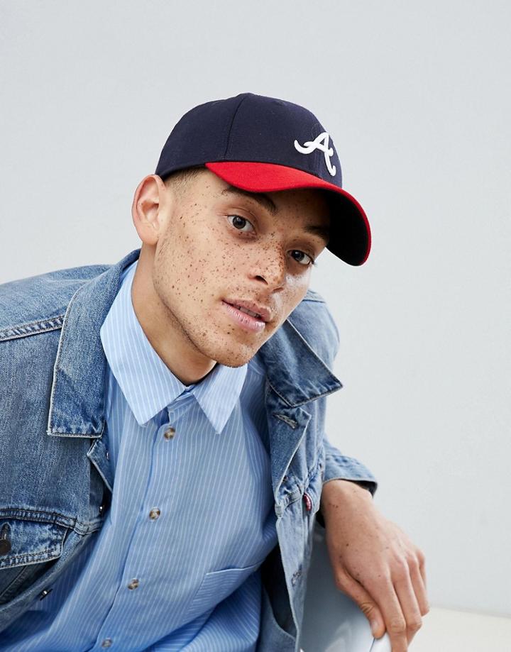 New Era 9forty Adjustable Cap Atlanta Braves - Navy