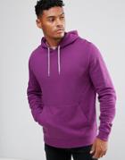 Asos Hoodie In Purple - Purple