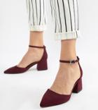 Asos Design Starling Pointed Heels - Red