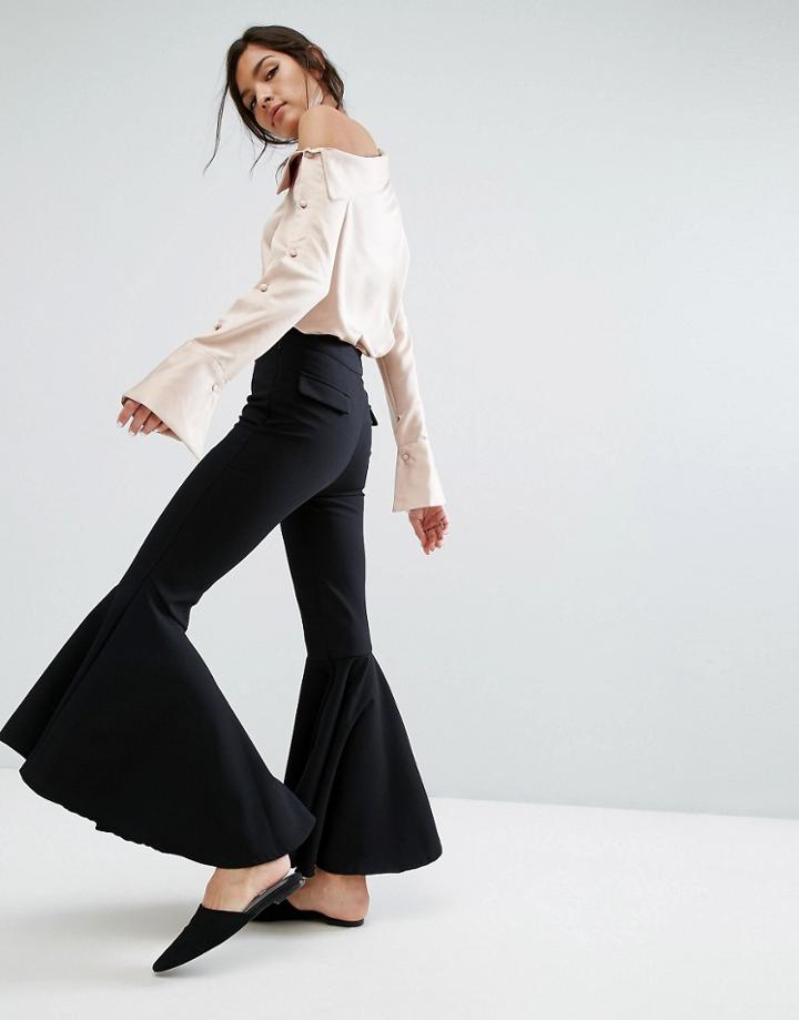 Style Mafia Extreme Flare Pant - Black