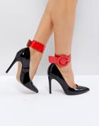 Asos Ankle Cuffs - Red