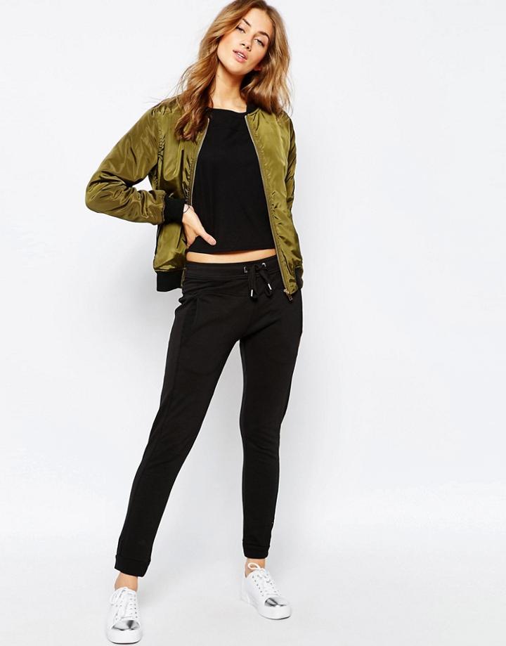 Pull & Bear Sweat Pants - Black
