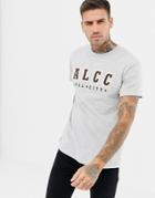 Abz London Map Back Print T-shirt - White