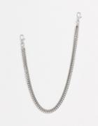 Designb Double Layered Jean Chain In Silver