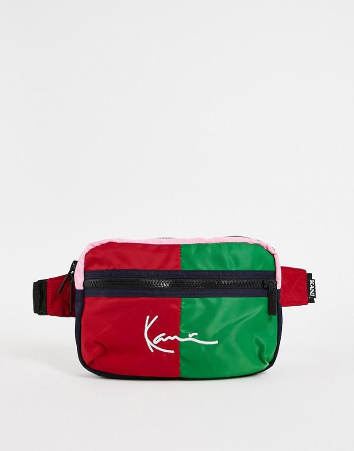 Karl Kani Signature Block Hip Bag In Multi