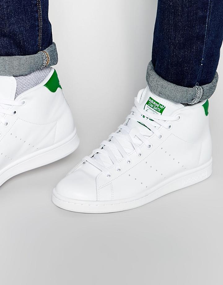 Adidas Originals Stan Smith Mid Sneakers S75028 - White