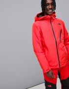 The North Face Descendit Jacket In Red - Red