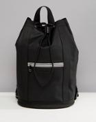 Fiorelli Sport Drawstring Duffle Backpack In Black - Black