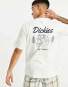 Dickies Back Print T-shirt In Off White