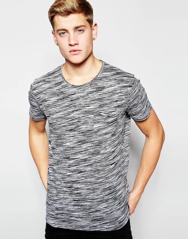 Solid Spacedye T-shirt - Black