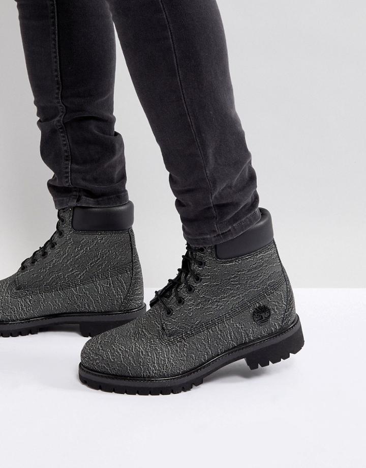 Timberland Classic 6 Inch Premium Helcor Boots - Gray