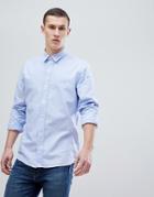 Hugo Chest Logo Shirt In Sky - Blue