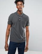 Original Penguin Slim Fit Pocket Polo Shirt With Tipping - Gray