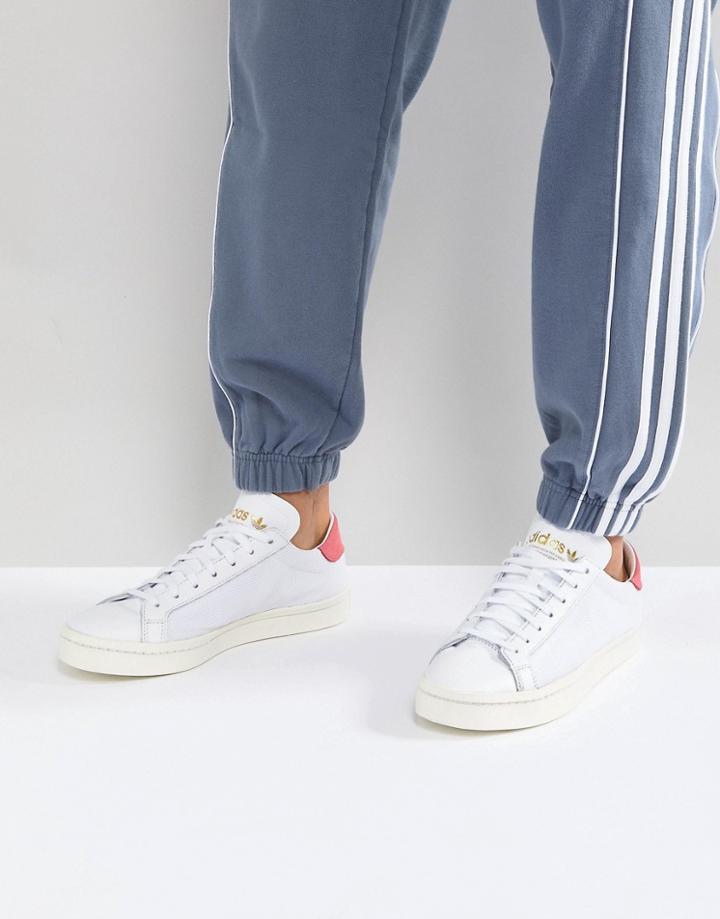 Adidas Originals Court Vantage Sneakers In White Cq2570 - White