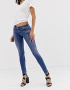 Diesel Low Rise Slandy Skinny Jean - Blue