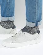 Ted Baker Kiing Suede Sneakers - White
