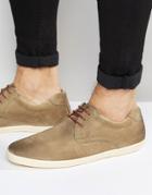 Base London Concert Leather Shoe - Beige