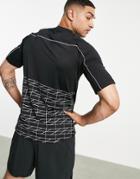 Bolongaro Trevor Sport Norco Geo T-shirt With Reflective Trim-black