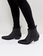 Aldo Etigovia Leather Chelsea Boots In Black - Black
